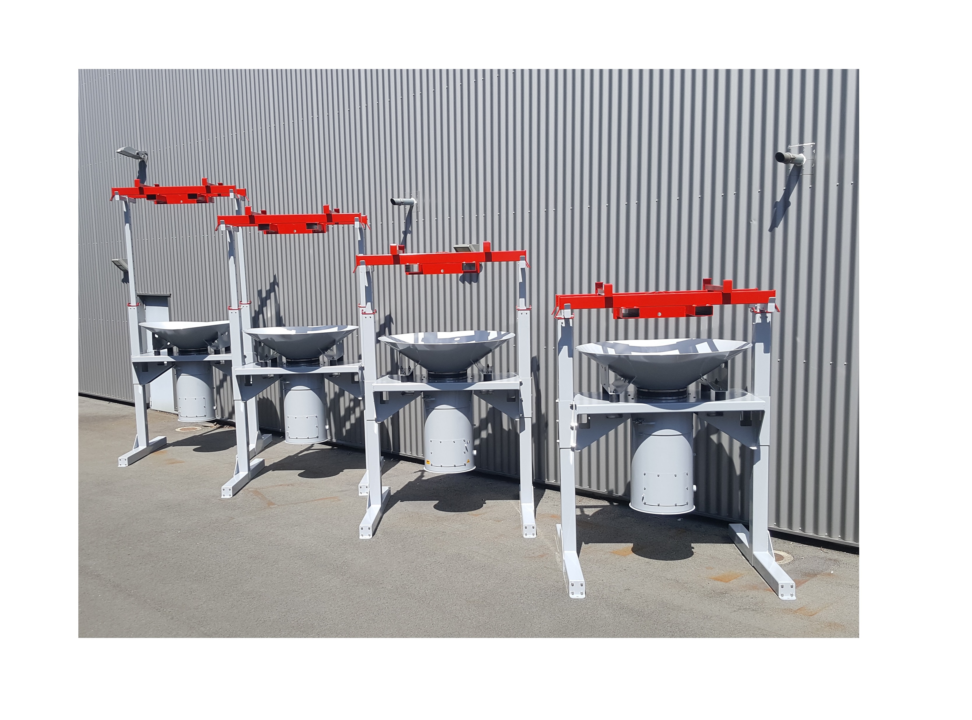 Station vidange big bag réglable Serema